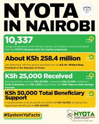 NYOTA in Nairobi - Impact Statistics